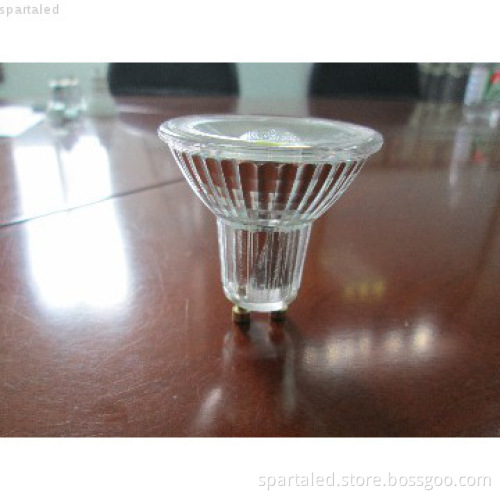 Glass GU10 COB 4.5W LED Spot Lights